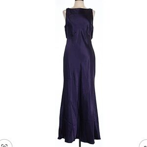 Fashion Nova Deep Purple Maxi Dress